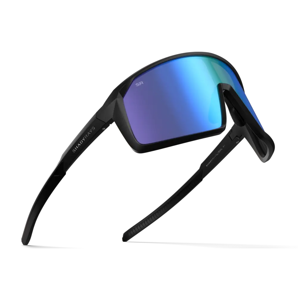 Rival Matte Black - Glacier Polarized