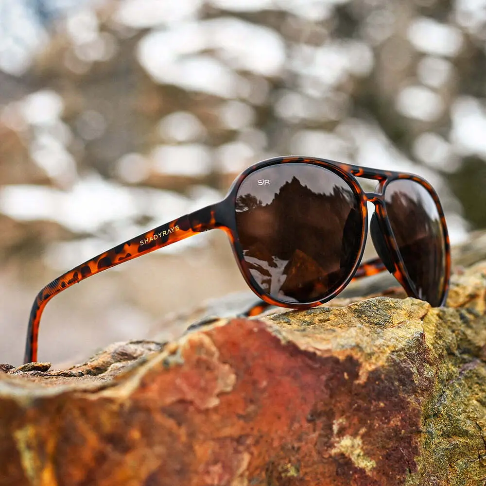Aviator Crossover - Amber Tortoise Polarized - Image 6