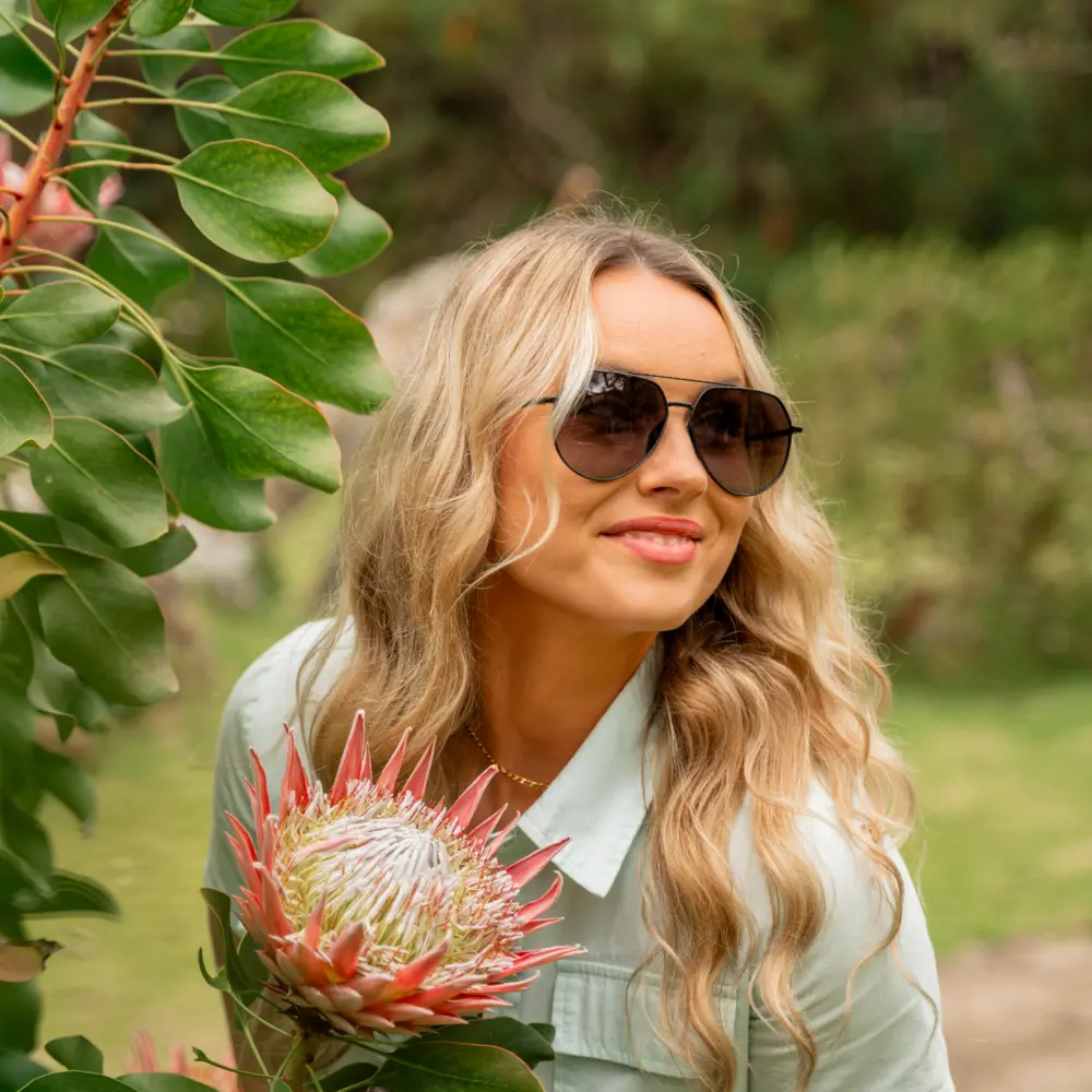 Tangle Free Aviator Hex - Black Fade Polarized - Image 5