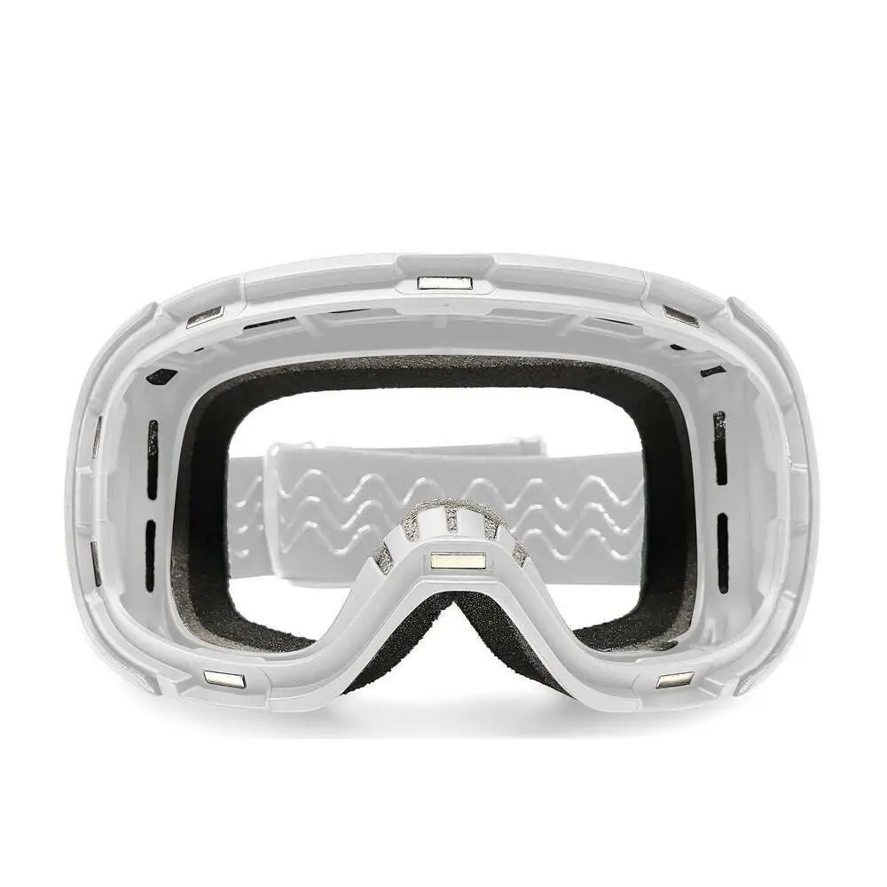 Denali Snow Goggle - White Magnetic Frame + Strap - Image 2