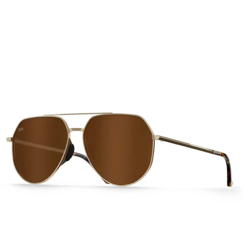 Tangle Free Aviator Hex - Amber Gold Polarized - Image 4