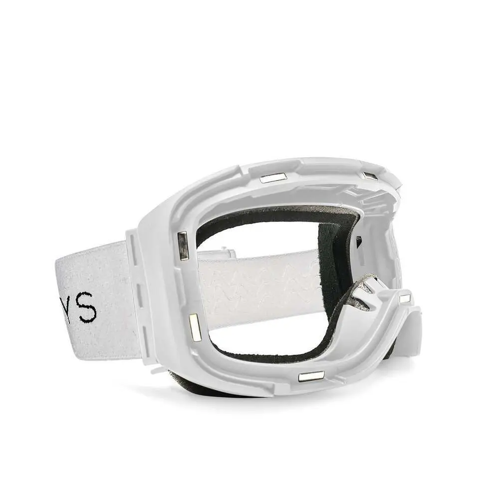 Denali Snow Goggle - White Magnetic Frame + Strap