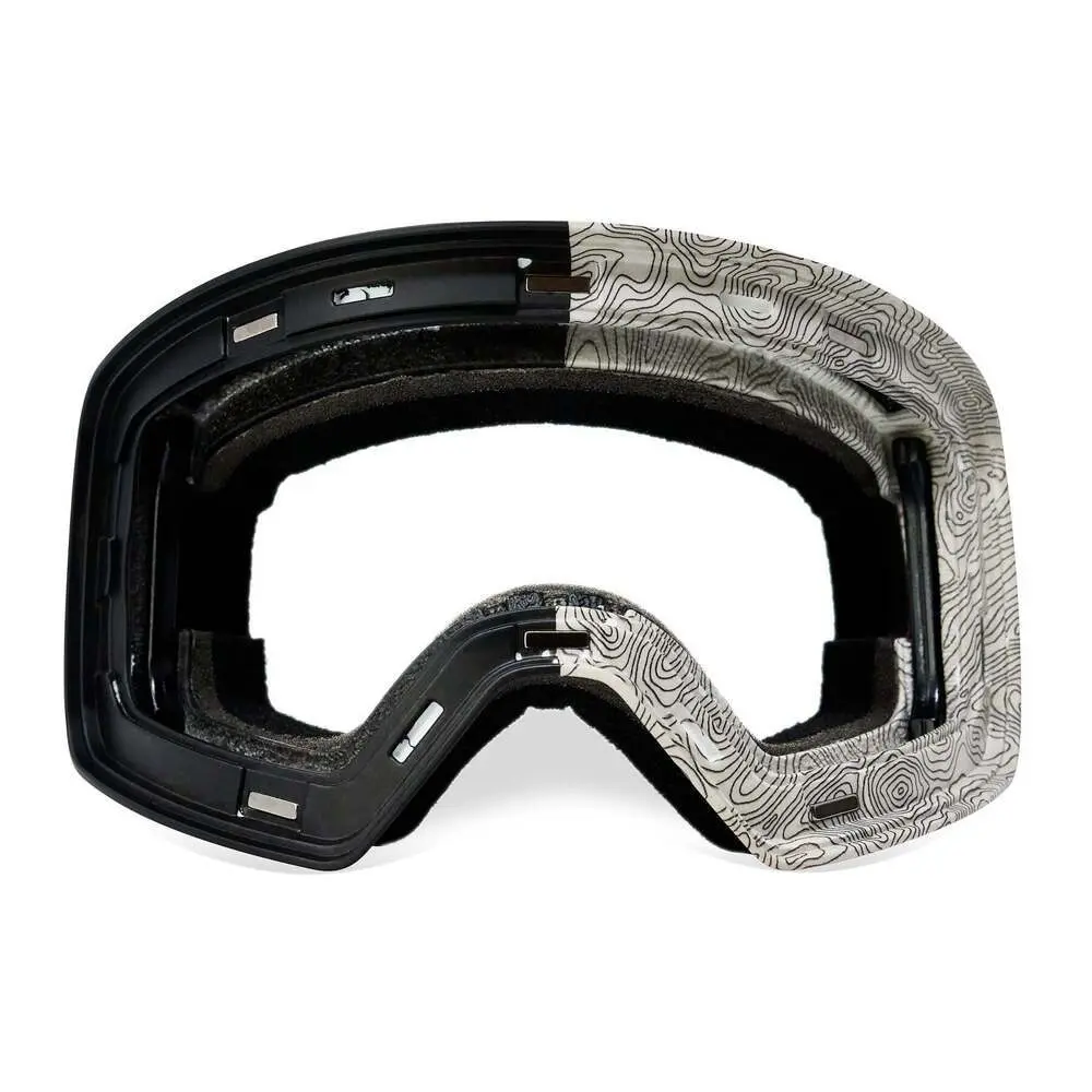 Frontier Snow Goggle - Stealth Terrain Magnetic Frame + Strap (Lens Not Included) - Image 2