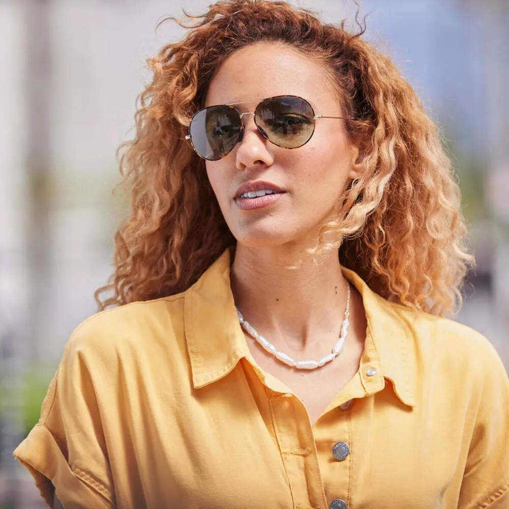 Tangle Free Aviator - Green Tortoise Polarized - Image 6