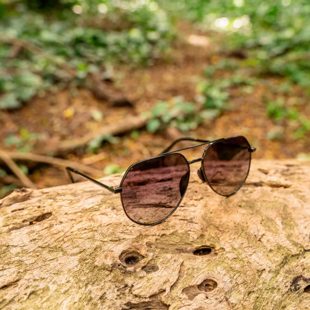 Tangle Free Aviator Hex - Black Fade Polarized - Image 7