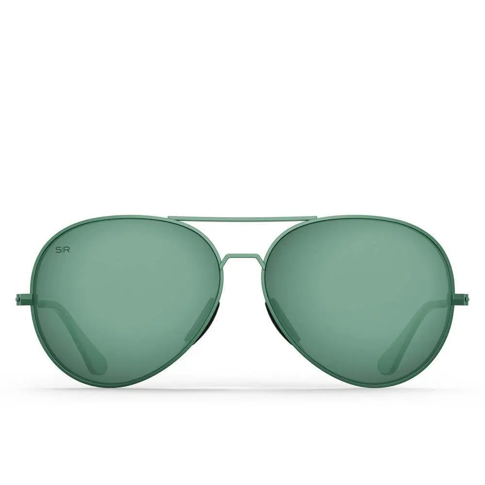 Tangle Free Aviator - Agave Polarized