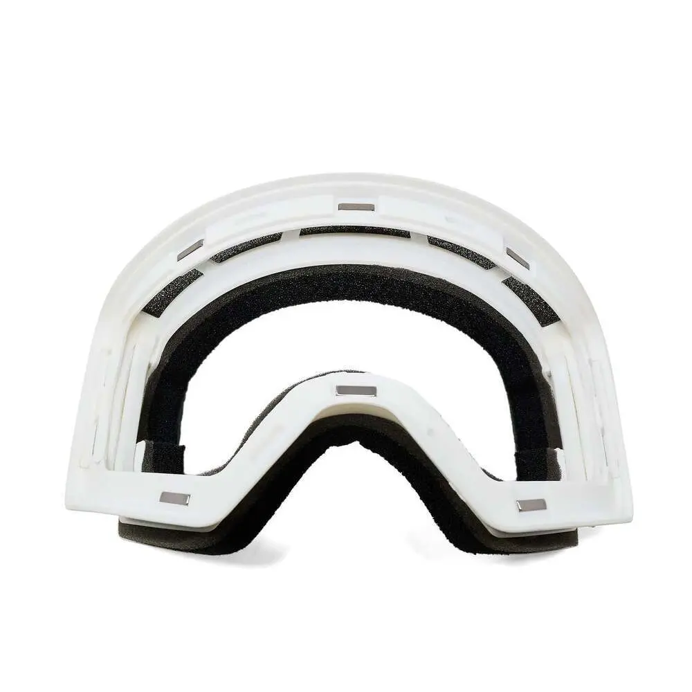 Frontier Snow Goggle - White Magnetic Frame + Strap (Lens Not Included) - Image 2